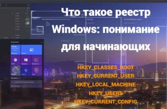 Что такое реестр Windows: понимание для начинающих